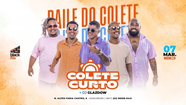 baile do colete   + djs  black, afro e funk (foto do evento)