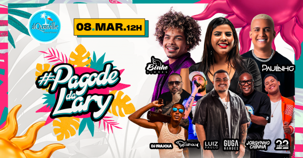 pagode da lary - gravação do áudio visual (foto do evento)