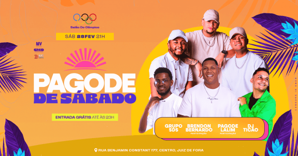 pagode de sábado (foto do evento)