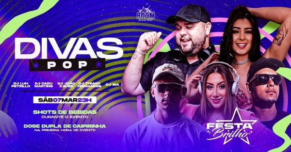 festa brilho edição divas do pop (foto do evento)