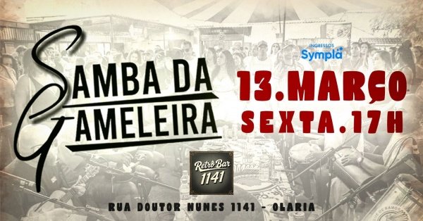 samba da gameleira - retrô bar 1141 (foto do evento)