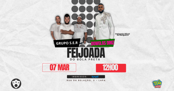 feijoada do bola preta | grupo ser e dowglas diniz (foto do evento)