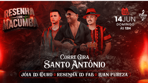 resenha com macumba (foto do evento)