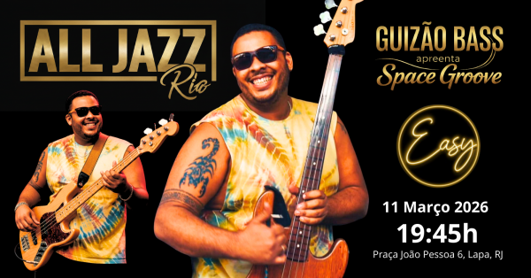 guizão bass  space groove | all jazz festival (foto do evento)