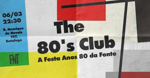 the 80's club (foto do evento)