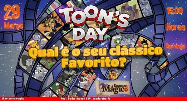 resenha da encontro - toon's day (foto do evento)