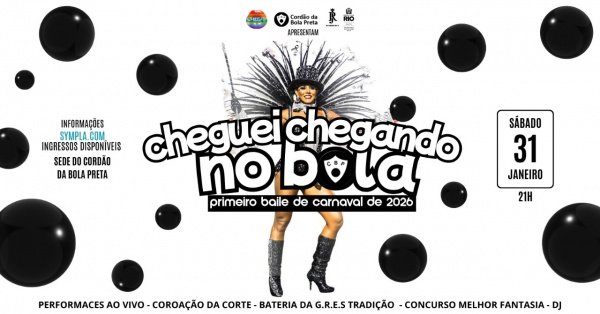 Cheguei Chegando no Bola (foto do evento)