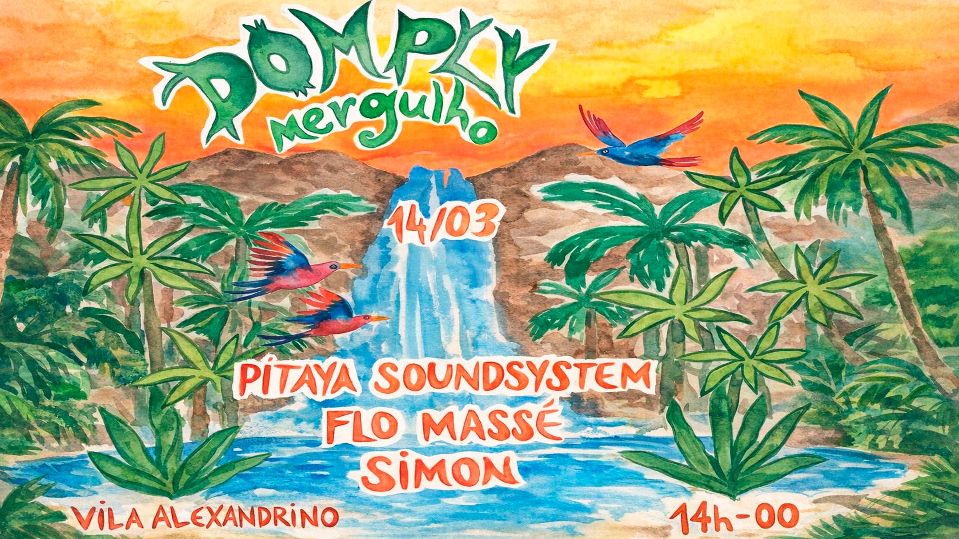 Domply Mergulho Closing - Flo Massé / Pitaya Soundsystem (foto do evento)