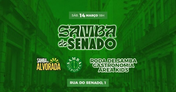 samba do senado (foto do evento)