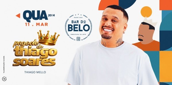 bar do belo apresenta: pagode do thiago soares (foto do evento)