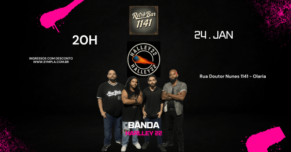 BANDA HARLLEY 22 - RETRÔ BAR (foto do evento)