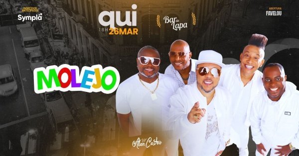 molejo no bar da lapa (foto do evento)