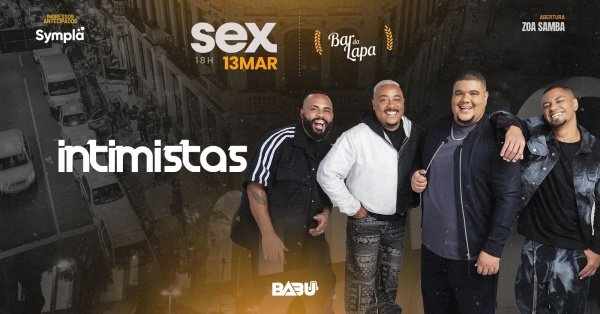intimistas no bar da lapa (foto do evento)