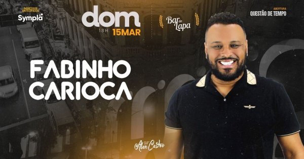 fabinho carioca no bar da lapa (foto do evento)