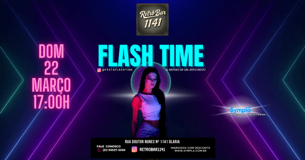 flash time a festa - retrô bar (foto do evento)