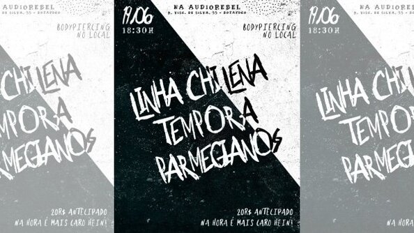 parmegianos, tempora e linha chilena (foto do evento)