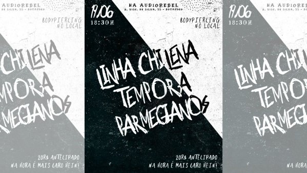 parmegianos, tempora e linha chilena (foto do evento)