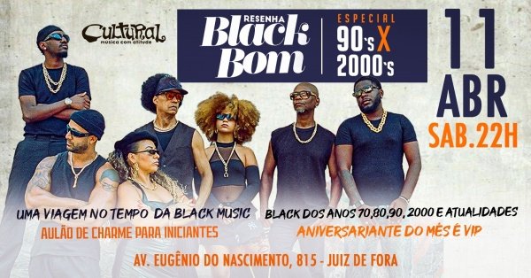 black bom juiz de fora 11/04  - especial 90 x 2000 - cultural bar (foto do evento)