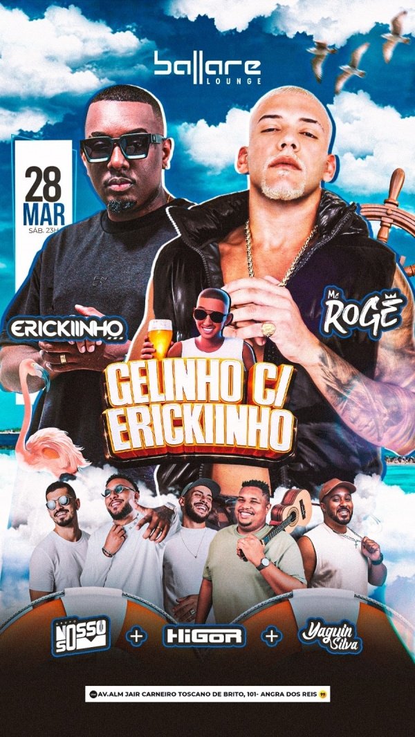 gelinho com erickiinho mc roge (foto do evento)