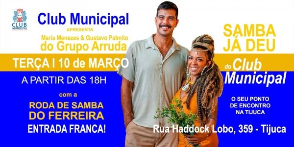 maria menezes e gustavo palmito do grupo arruda (foto do evento)