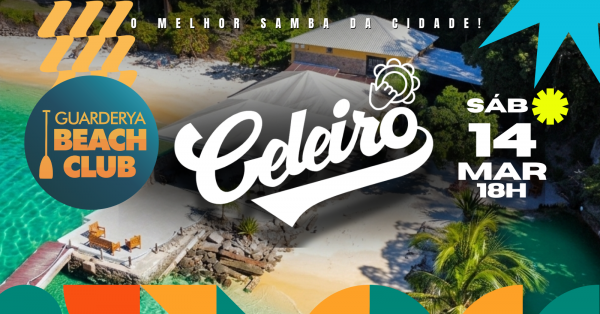 ingressos: roda de samba do celeiro | guarderya beach club - niterói rj (foto do evento)