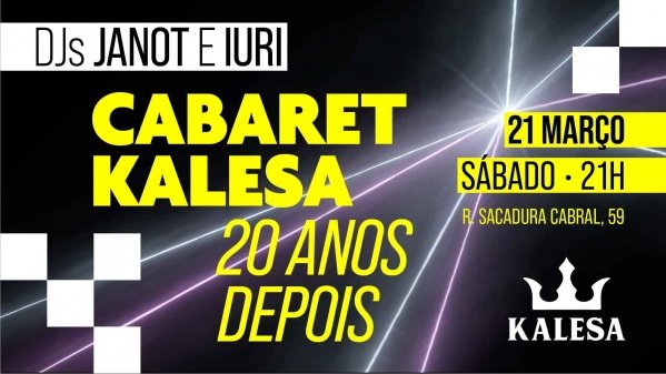 festa cabaret kalesa - 20 anos depois (foto do evento)