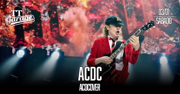 Tributo ACDC com a banda ACDCover - Sábado - 03/01 (foto do evento)