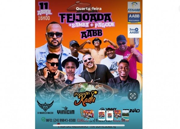 feijoada com pagode (foto do evento)