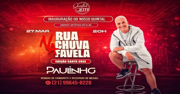 na rua, na chuva, na favela edição sta. cruz (foto do evento)