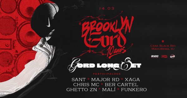 festa brooklyn: gord 10 anos + participações (foto do evento)