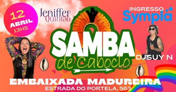 só diretoria & samba de caboclo (foto do evento)
