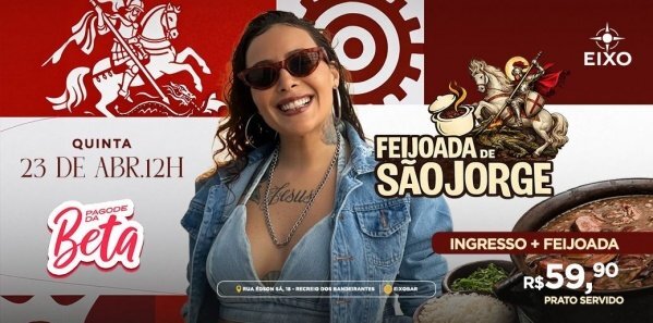 feijoada de são jorge: pagode da beta (foto do evento)