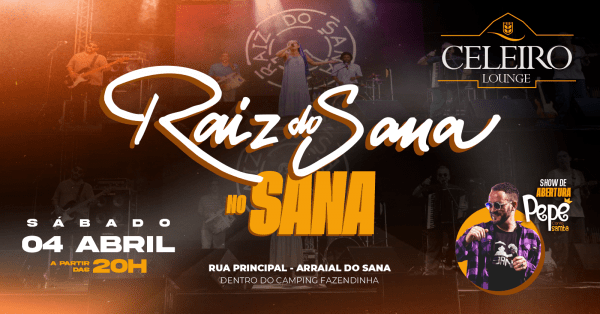 raiz do sana ao vivo no sana! (foto do evento)