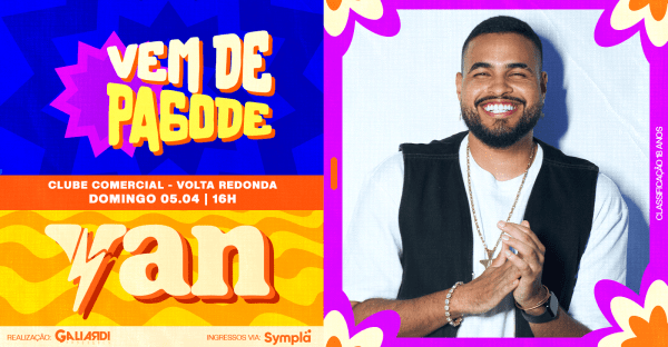 projeto vem de pagode - cantor yan ao vivo (foto do evento)