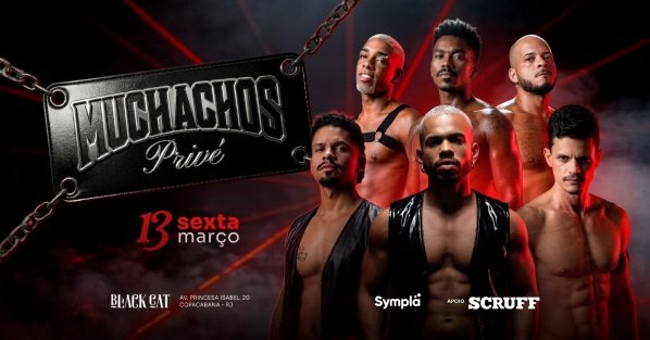 black cat: muchachos party: privé |sexta - 13 de março - 23h (foto do evento)