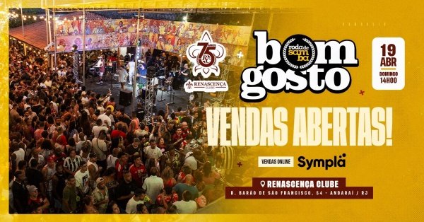roda de samba do bom gosto - renascença (foto do evento)