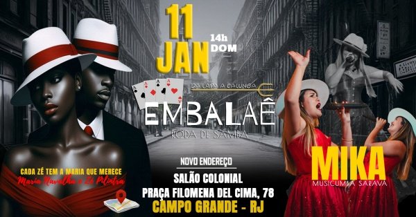 Roda de Samba Embalaê - Campo Grande RJ (foto do evento)