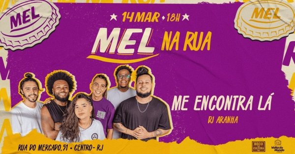 mel na rua !!!!! (foto do evento)