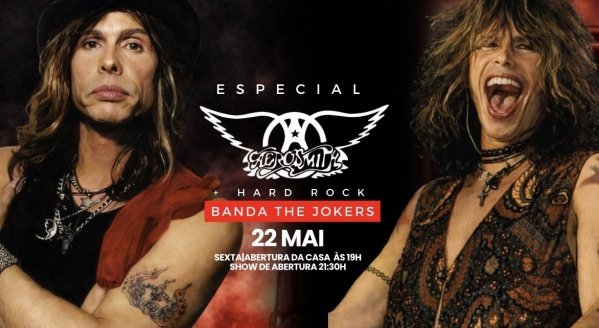 especial aerosmith + hard rock - banda the jokers (foto do evento)