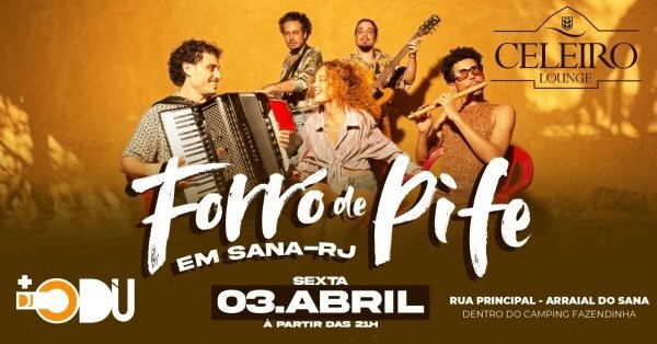 forró de pife no sana no celeiro lounge (foto do evento)