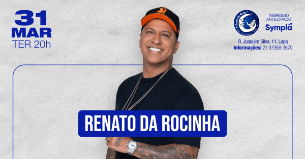 renato da rocinha no beco do rato (foto do evento)
