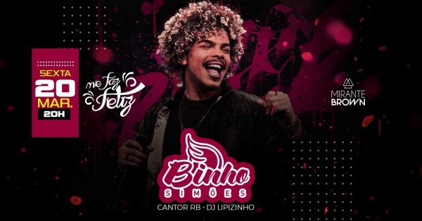 me faz feliz - binho simoes (foto do evento)