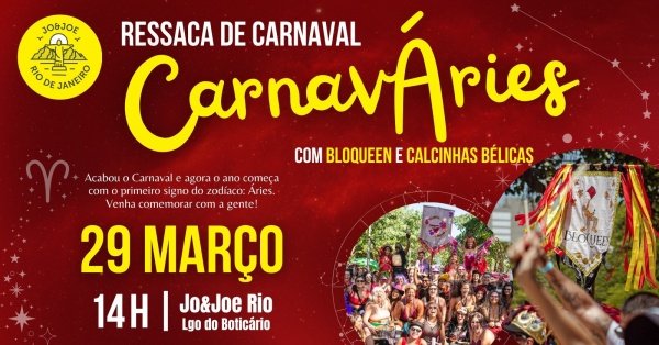 ressaca de carnaval no jo&joe com bloqueen e calcinhas bélicas (foto do evento)