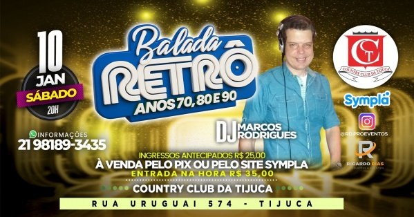 Balada Retrô (foto do evento)