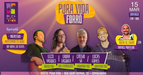 forró pura vida 15/03 (foto do evento)