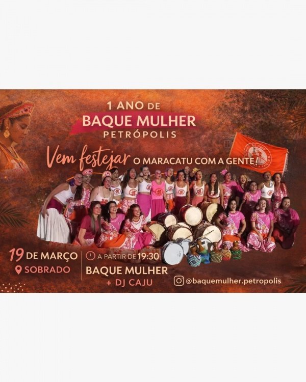 1 ano do baque mulher petrópolis (foto do evento)