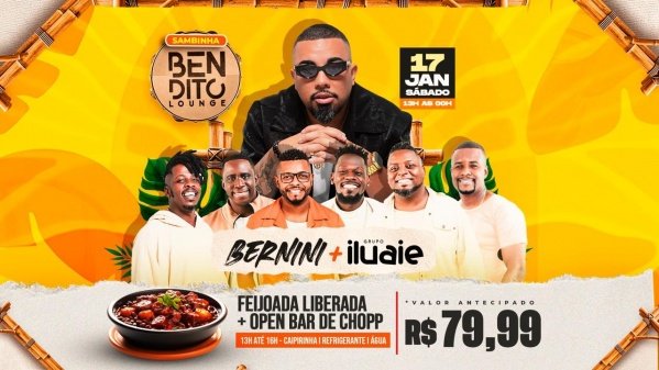 FEIJOADA / OPEN BAR / BERNINI / ILUAIE (foto do evento)