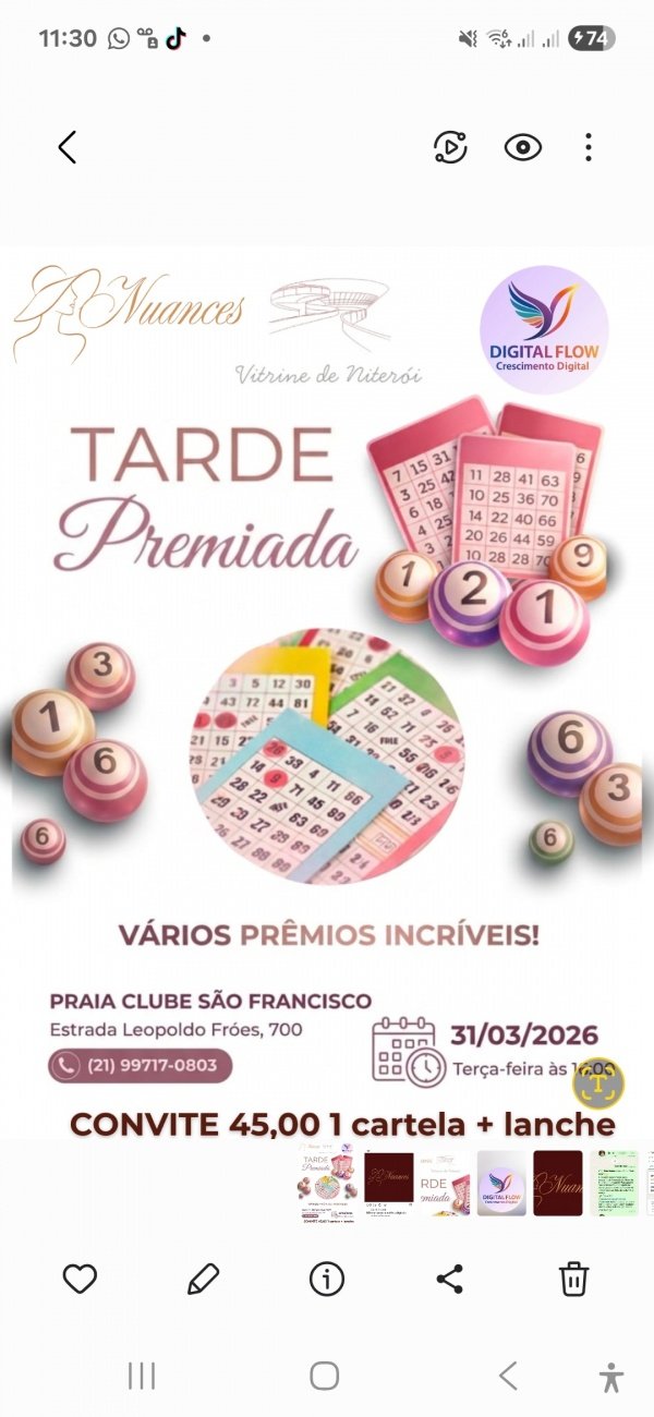 tarde premiada beneficente (foto do evento)