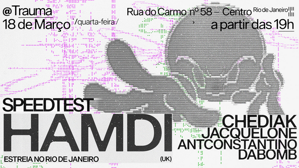 Speedtest Convida Hamdi - Trauma Bar, Rj - 18/03 (foto do evento)