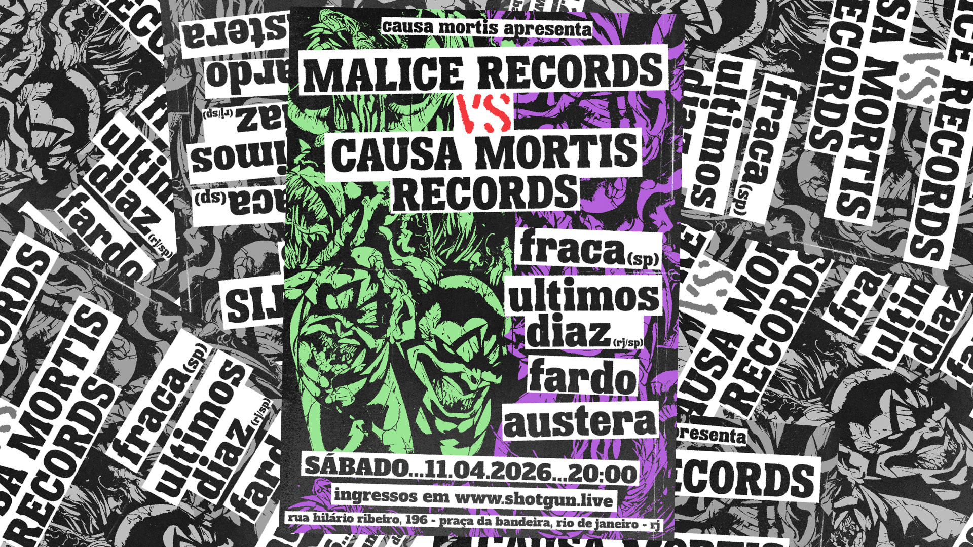 Malice Records Vs Causa Mortis Records (foto do evento)